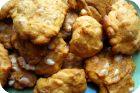 white chocolate macadamia nut pumpkin cookies