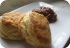 biscuits and apple butter