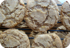 cinnamon crackle cookies