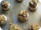 sausage stuffed mushrooms