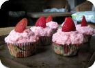 strawberry cupcakes